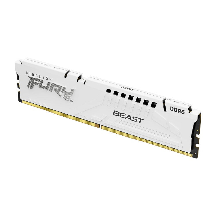 Kingston KF556C40BWK2-32 32GB Fury Beast White XMP DDR5 SDRAM Memory Kit