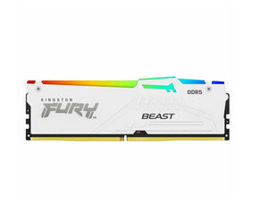 Kingston KF560C36BWEAK2-64 64GB Fury Beast White RGB EXPO DDR5 SDRAM Memory Module