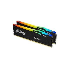 Kingston KF560C40BBAK2-64 64GB Fury Beast RGB XMP DDR5 SDRAM Memory Module