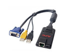 APC KVM-USBVMCAC 2-Port 1U Rackmount KVM Switch box