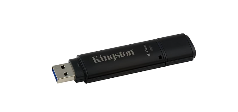 Kingston DT4000G2DM/64GB Data Traveler 64GB Managed USB3.0 Flash Drive