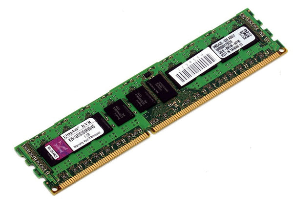 Kingston KVR1333D3D8R9S/4G 4GB PC3-10600 DDR3-1333MHz ECC Registered CL9 240-Pin DIMM Dual Rank x8 Memory Module