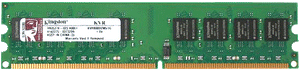 Kingston KVR800D2N5/1G 1Gb 240-Pin PC2-6400 DDR2-800MHz non-ECC Unbuffered CL5 DIMM Dual Rank Memory Module