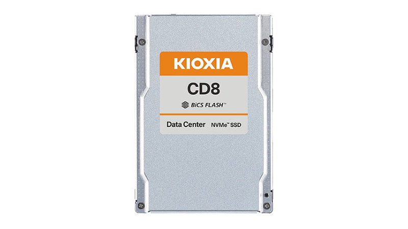 Kioxia KCD8DPUG15T3 CD8-R Series 15,360 GB 2.5in PCIe 5.0 NVMe 2.0 BiCS Flash TLC SED Solid State Drive