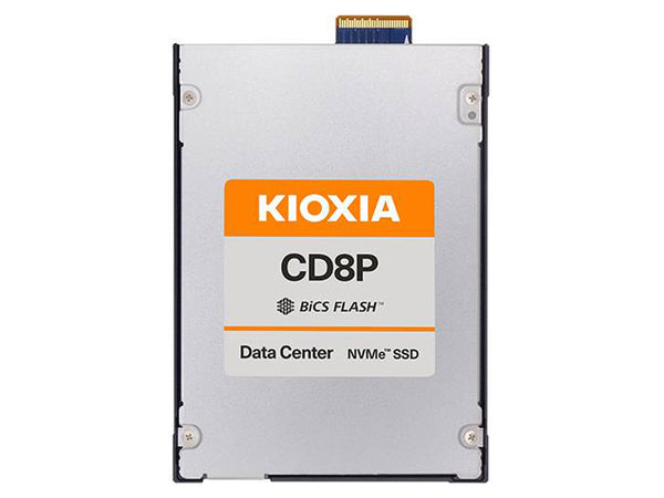 Kioxia KCD8XPJE15T3 CD8P-R 15 TB PCIe NVMe 5.0 x4 E3.S Internal Solid State Drive
