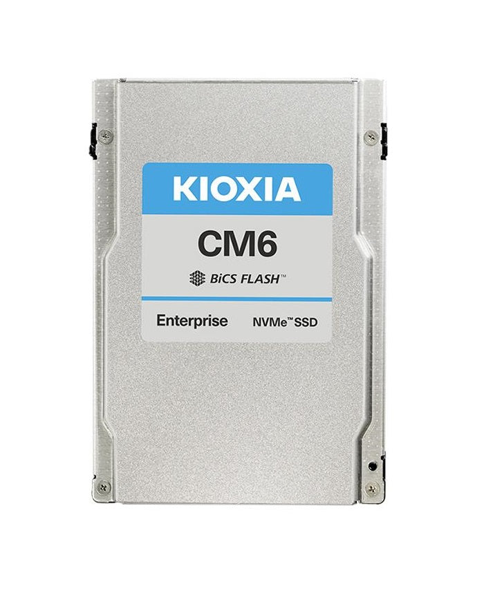 Kioxia KCM6XRUL15T3 CM6-R 15.36TB PCIe 4.0 (NVMe) 2.5-Inch Solid State Drive