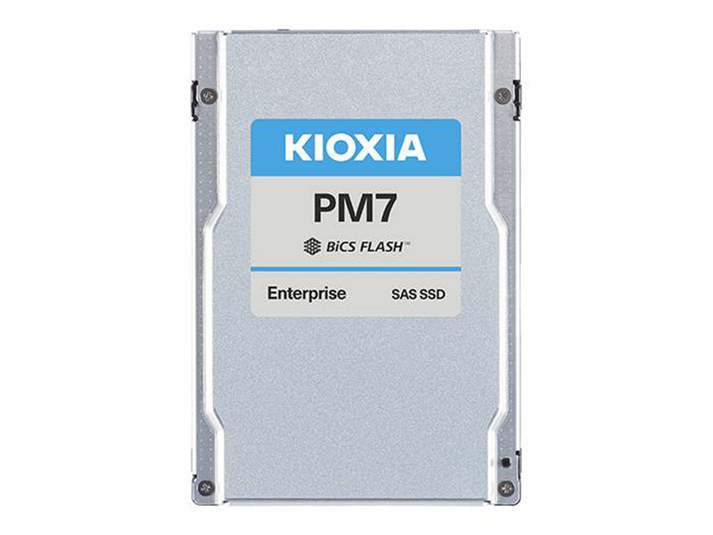 Kioxia KPM7WVUG12T8 PM7-V Series 12,800 GB SAS-4 BiCS Flash TLC 2.5in Solid State Drive