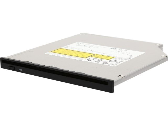 LG Electronics GS40N 8x SATA 768Kb Cache Super-Multi Dual-Layer 5.25-Inch Slim Slot Load Internal Black DVD±RW Drive
