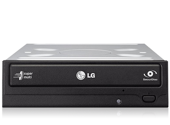 LG GH20NS10 20x Serial-ATA 2Mb Cache 5.25-Inch Internal Black Super Multi DVD±RW Drive