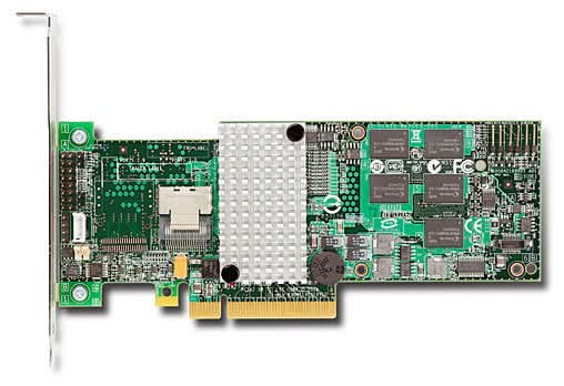 thumbnail image 2 of LSI MegaRAID 9260-8i RAID Controller – 512MB PCI-E 2.0 – 6Gb/s SAS SATA – Supports RAID 5 & 6 2 of 13