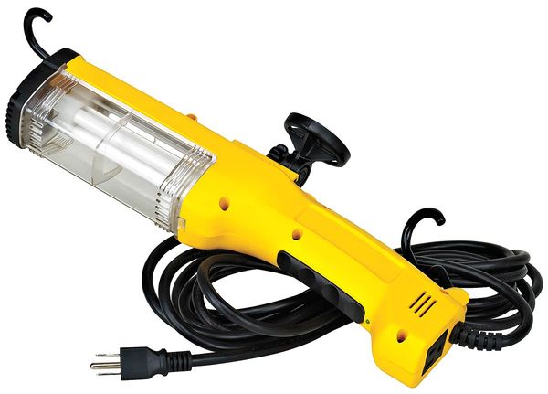 LumaPro 5NRX9 26Watts 120Volts AC Dual-Light Yellow Compact Fluorescent Hand Lamp