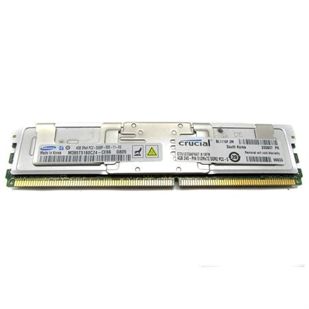 Samsung M395T5160QZ4-CE66 4Gb PC2-5300 DDR2 667MHz ECC CL5 240-Pin Dimm Memory Module