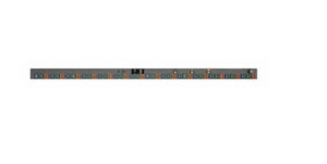 Vertiv MN01D5W1-44MJ89-3TL21A0A10-S-A 20A 44-Outlets L5-20P Rack-mount Power Distribution Unit