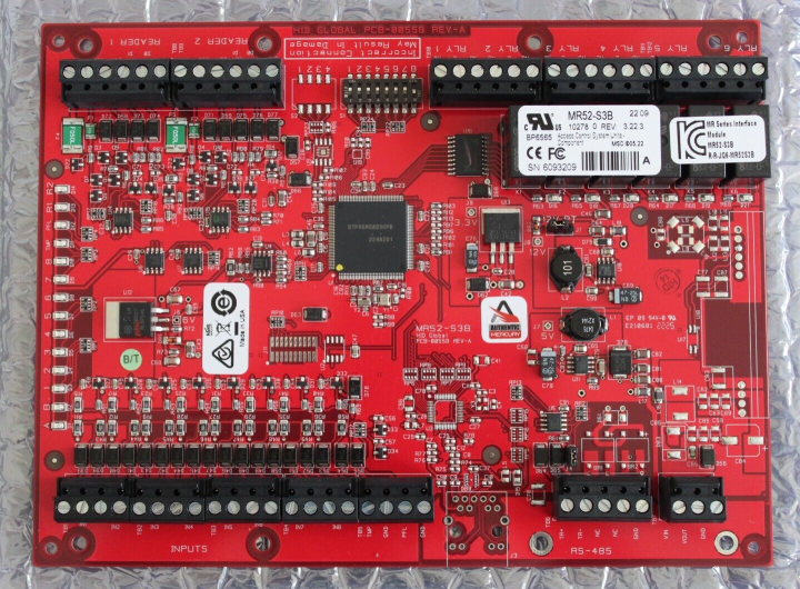 Dual Reader Interface Module I Mercury MR52-S3B 3 Series Dual Reader Interface Module