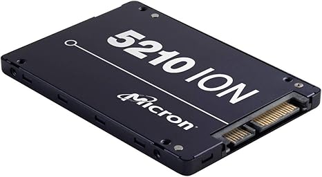 MICRON MTFDDAK3T8QDE-2AV1ZABYY 5210 Ion 3.84TB PCI Express NVMe 5.0 x4 2.5 Inch X 7mm Solid State Drive.
