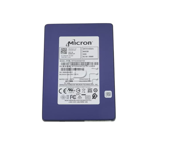 Micron MTFDDAK960TDD 5200Pro 960GB SATA 6Gbps 2.5-Inch Solid State Drive