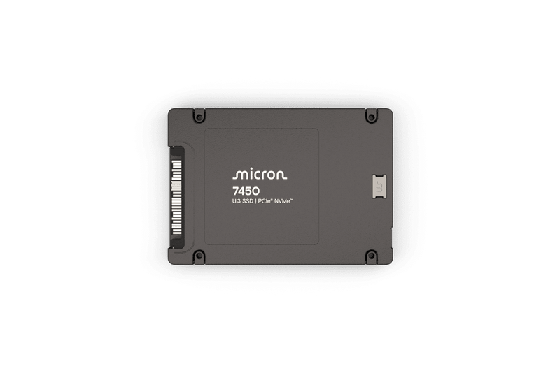Micron MTFDKCC3T2TFS-1BC1ZABYYR 7450Max 3.20TB PCIe 4.0 U.3 Solid State Drive