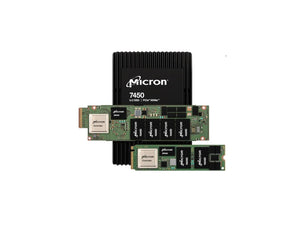 Micron MTFDKCC7T6TFR-1BC1ZABHA 7450 PRO 7.68TB 2.5-in U.3 PCIe Gen4x4 NVMe SSD HPE-Optimized Enterprise Storage