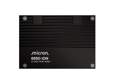 Micron MTFDLAL30T7THL-1BK1DFCYYR 6550 ION 30.72 TB U.2 PCIe 5.0 x4 SSD
