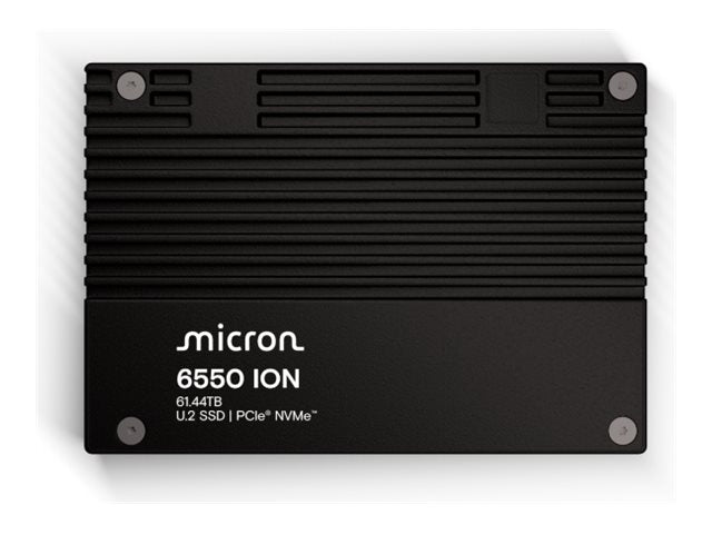 Micron MTFDLAL61T4THL-1BK1DFCYYR 6550 ION 61.44 TB NVME U.2 PCIe 5.0 x4 SSD TAA Compliant