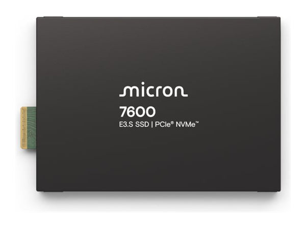 Micron MTFDLBQ3T2THS-1BP1DFCYYR 7600 Max 3.2TB NVMe PCIe 5.0 E3.S Enterprise Solid State Drive
