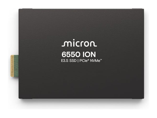 Micron MTFDLBQ61T4THL-1BK1DFCYYR 6550 ION 61.40TB PCIe 5.0 x4 E3.S Solid State Drive