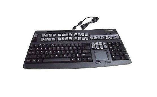 CHERRY MX8100 / MX-8100 / G80-8113LRDUS-2 PS/2 120-Keys POS (Point Of Sale) Black Keyboard