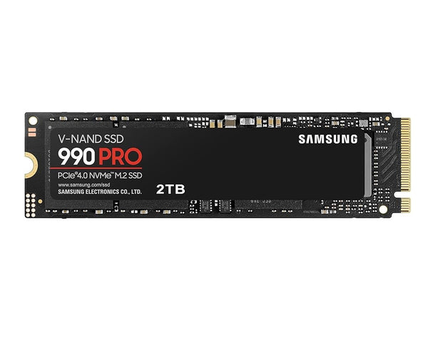 Samsung MZ-V9P2T0B/AM 990 PRO 2TB PCIe Gen.4x4 NVMe M.2 Solid State Drive