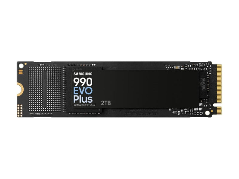 Samsung MZ-V9S2T0B/AM 990 EVO Plus 2TB M.2 2280 PCIe NVMe 5.0 x2 Solid State Drive
