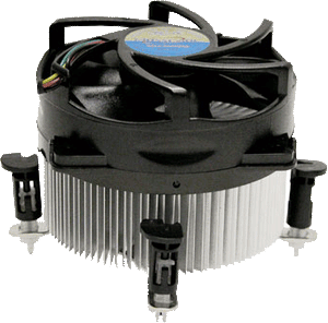 Masscool 8W501B1M3G-4 Pin Socket-LGA775 2400Rpm 12Volts Heatsink Cooling Fan