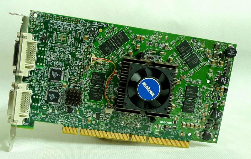 Matrox MDP3MP-S00-OEPF 256Mb 128-Bit DVI DDR PCI-X Video Graphic Card