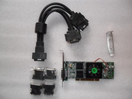 Matrox QID-QDAP128 / 79075020494 128Mb PCI Low-Profile Video Graphic Adapter