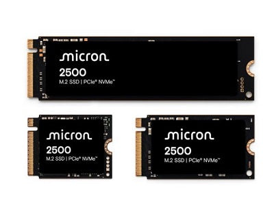 MTFDKBA2T0QGN-1BN1AABYYR 2500 2TB NVMe M.2 Non-SED Client SSD Single Pack