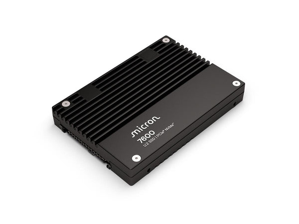Micron MTFDLAL6T4THS-1BP1DFCYYR 7600 MAX 6.4TB NVMe U.2 Enterprise SSD