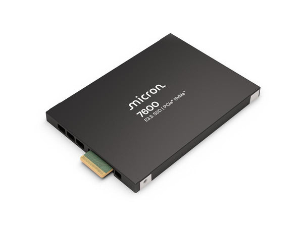 Micron MTFDLBQ6T4THS-1BP1DFCYYR 7600 MAX 6.4TB NVMe E3.S Enterprise SSD