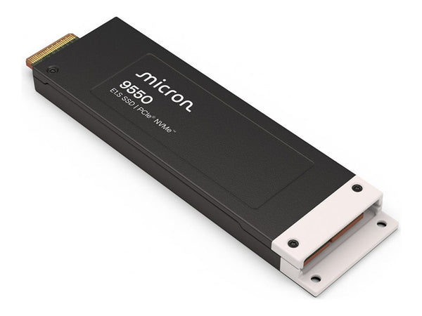 Micron MTFDLCE7T6THA-1BK1DABYYR 9550 PRO 7.50 TB Solid State Drive - E1.S (15 mm) Internal - PCI Express NVMe
