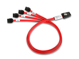 Molex 79576-3003 Internal MiniSAS SFF-8087 to (4) 7-Pin SATA SAS Fanout Cable