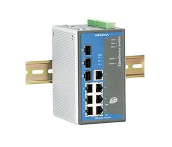 Moxa Group EDS-510A-3SFP-T 10-Port Gigabit Managed Redundant Ethernet Switch