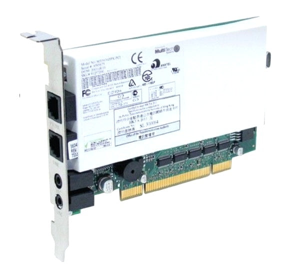 Multi-Tech MT5634ZPX-PCI MultiModem ZPX 5600Kbps Internal V.92 Data-Fax World Modem