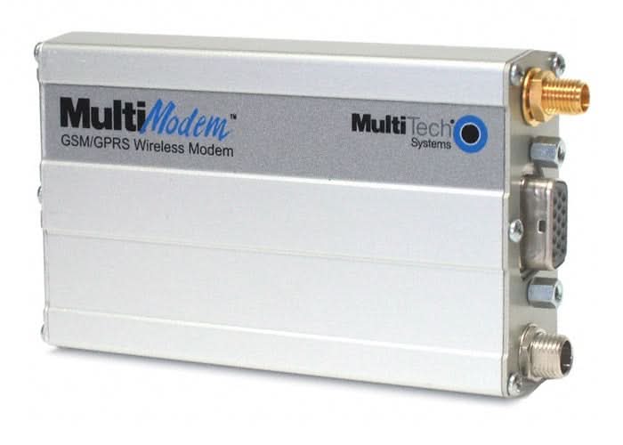Multimodem Gprs Multi-Tech MTCBA-G-F4 MultiModem GPRS 85.6Kbps Wireless Cellular Modem