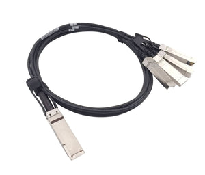 NVIDIA CX-DAC-4SFP10G-3M 3m 40Gb/s Passive DAC Breakout Cable