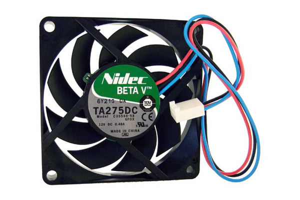 Nidec TA275DC Beta-V 12Volts DC 0.48Amp 3-Pin 3-Wire 70x70x15mm Cooling Fan