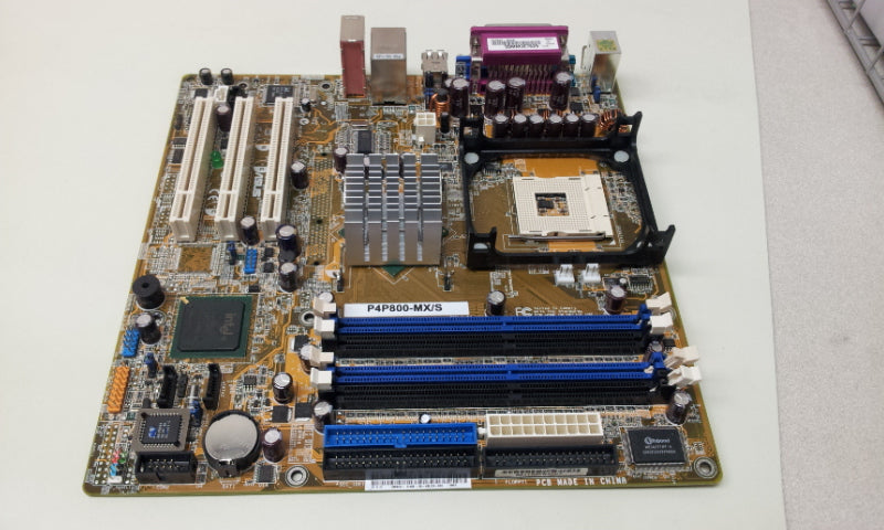 ASUS P4P800-MX Intel 865GV Socket-478 Pentium-4 DDR 400MHZ Bare Motherboard