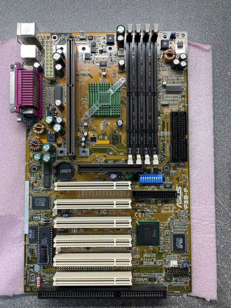 Asus P3B-F Intel 440Bx Slot-1 100Mhz Ata-33 Sdram Atx Motherboard Simple