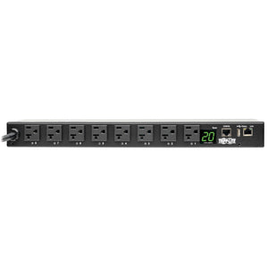 Tripp Lite PDUMH20NET2LX 8-Outlet 1.9kW 120V Rack-Mount Power Distribution Unit