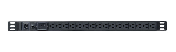 Aten PE0116SA 16-Outlet NEMA 5-15P 15A 1800VA Rack-mount Power Distribution Unit.