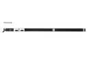 Aten PE0324B 24 Outlet 0U30A Basic PDU with Surge Protection