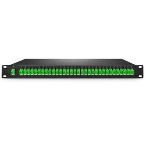 FS PLC-132-1U-SCA 1x32PLC 19-inches Single-Mode Rack Mount Fiber Splitter