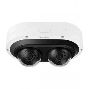 Hanwha Vision PNM-C7083RVD P-Series 2x2MP 3-6mm-Lens Outdoor Security Camera
