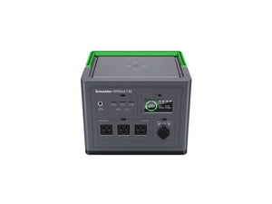 Schneider PPS730 OffGrid Portable Power Station 730, 120V, 738Wh Lithium-ion, 3 NEMA, Sinewave